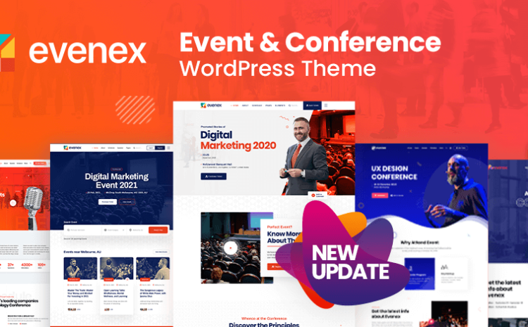 Evenex Event Conference WordPress Theme