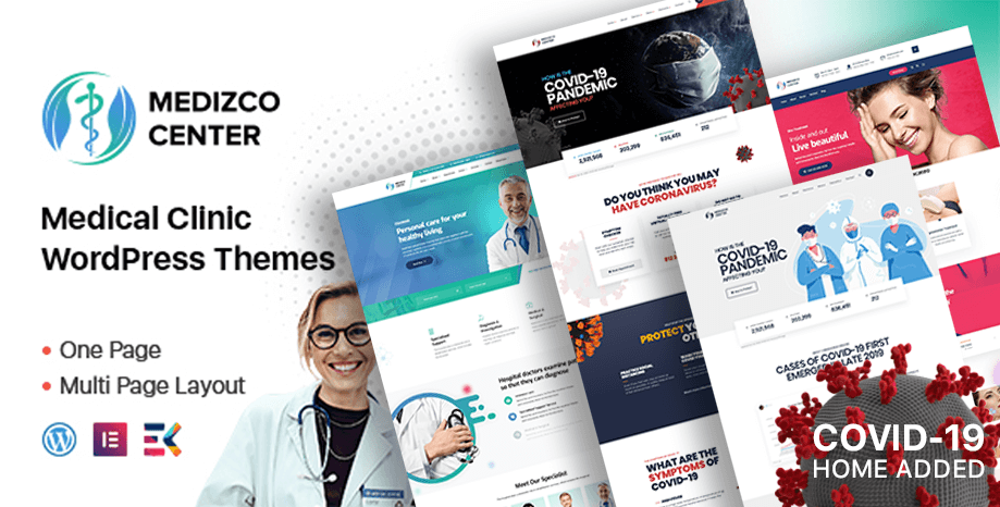 Medizco medical WordPress theme