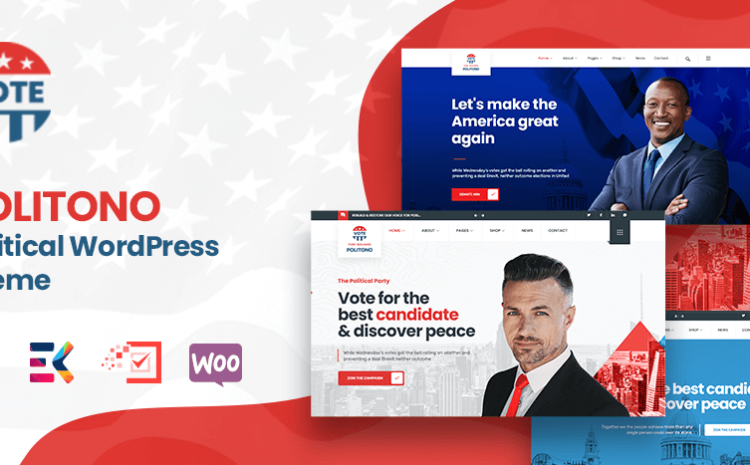 Politono – Political Election Campaign WordPress Theme