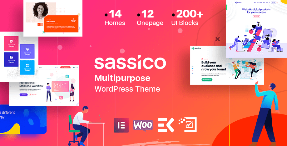 Sassico multi-purpose WordPress theme