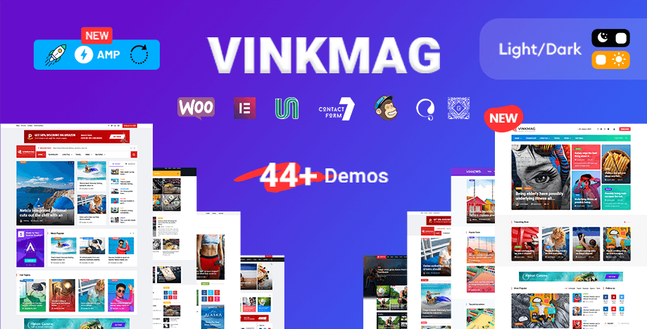 Vinkmag news magazine theme