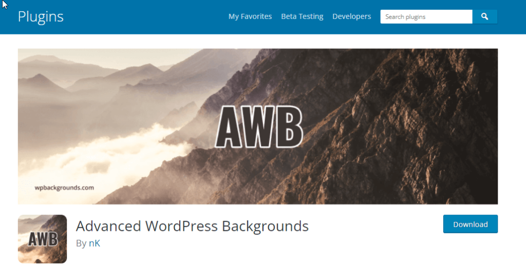 Advanced WordPress Backgrounds