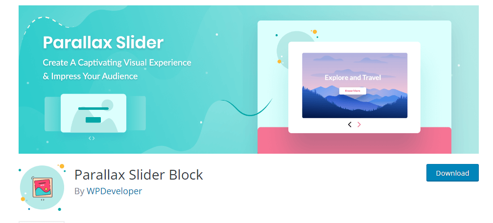 Parallax Slider Block