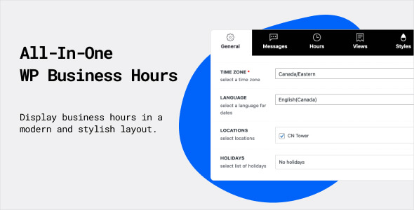 All-in-one wp business hours plugin