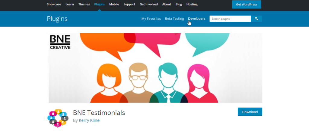 BNE Testimonials WordPress testimonial plugin