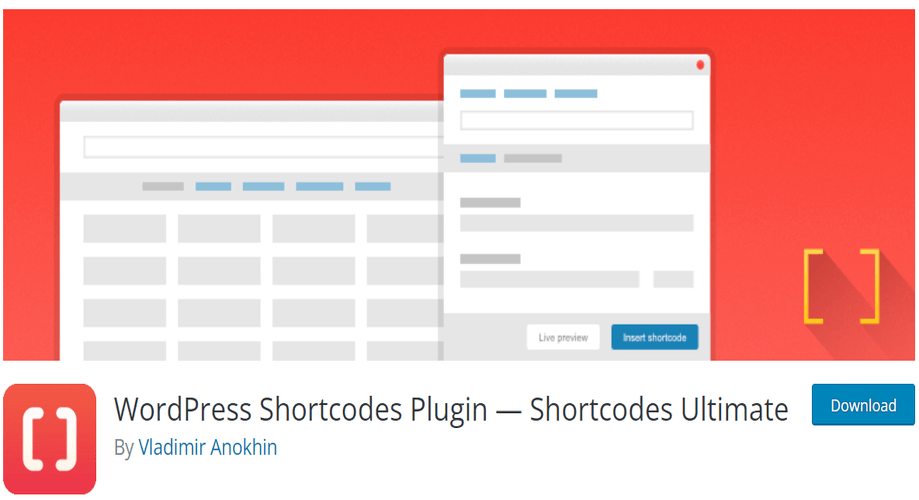 Shortcodes Ultimate plugin