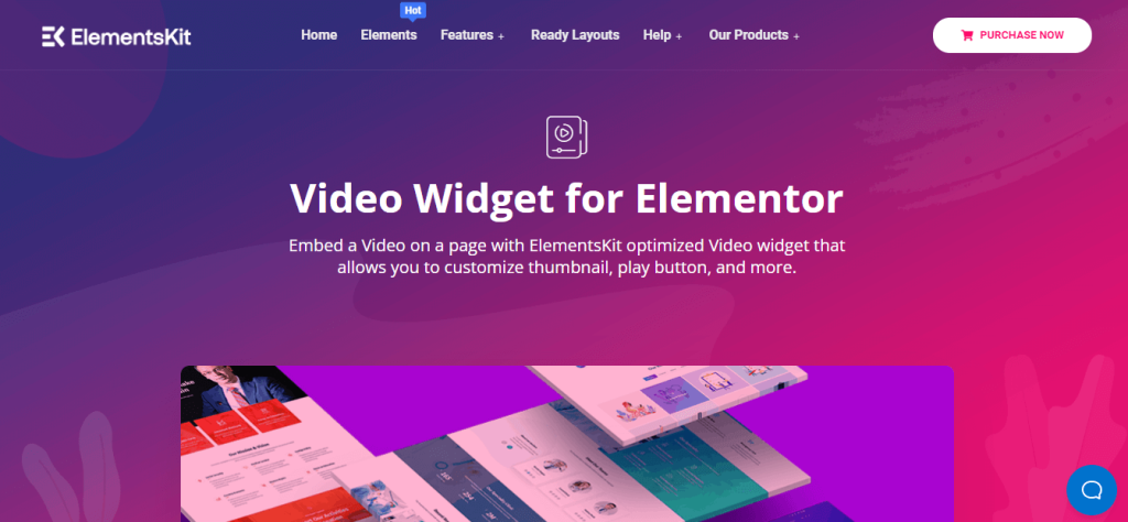 ElementsKit best WordPress video plugin