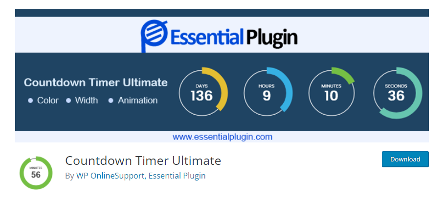 Countdown Timer Unlimited - WordPress Countdown Timer plugin