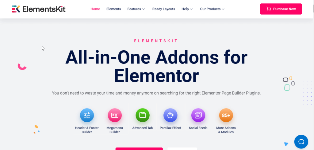 ElementsKit plugin for logo slider