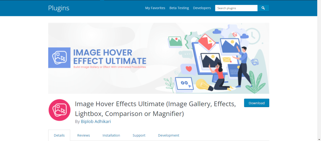 image hover effects ultimate