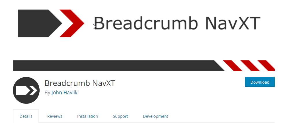 Breadcrumb NavXT best breadcrumb plugins for WordPress