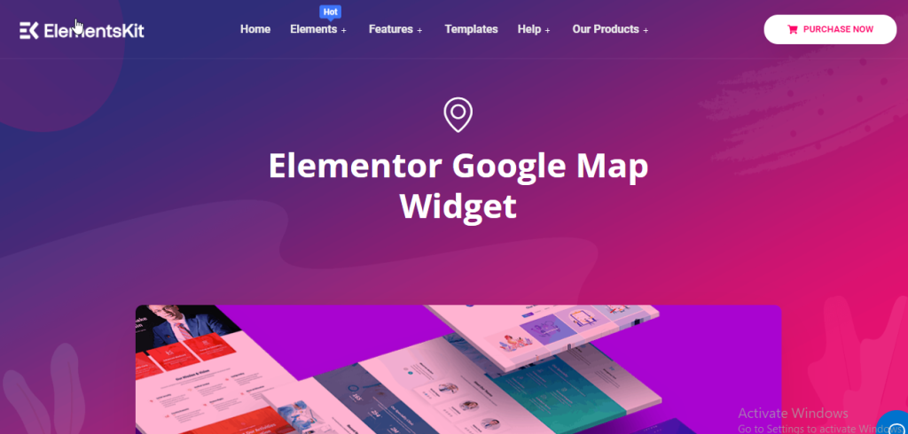 ElementsKit WordPress Google Maps plugin
