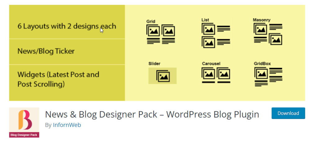 News & Blog Designer Pack  Free Post grid plugins for WordPress