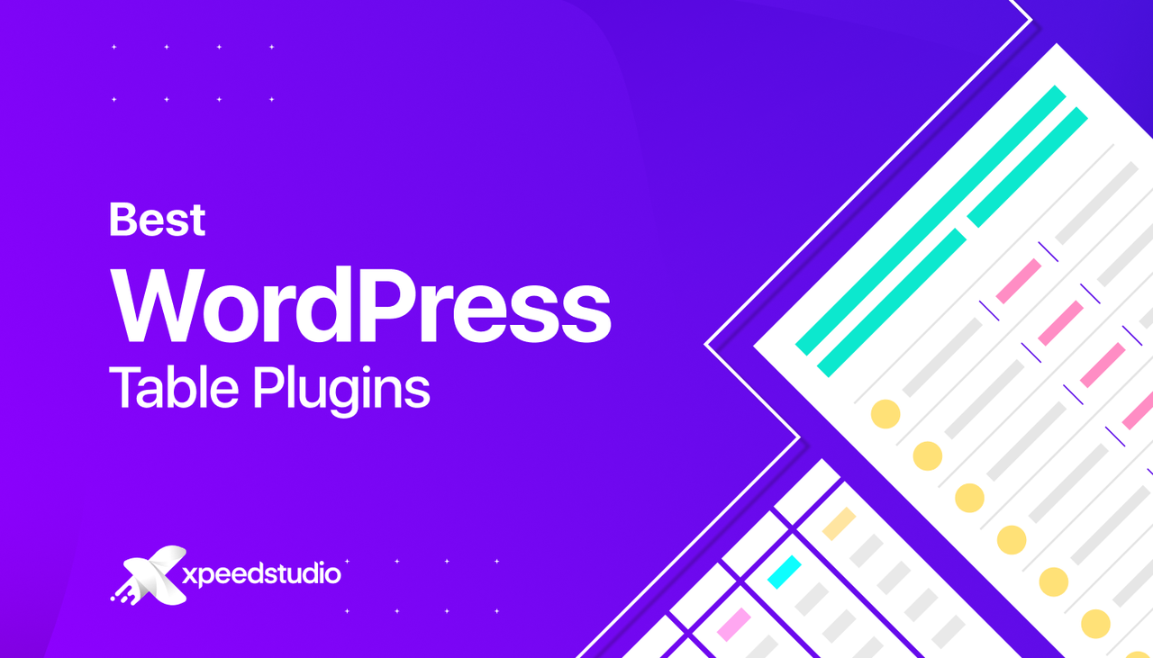 WordPress table plugins