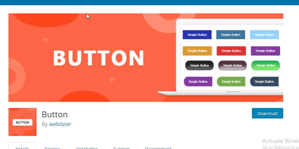 Button Best button plugin for WordPress