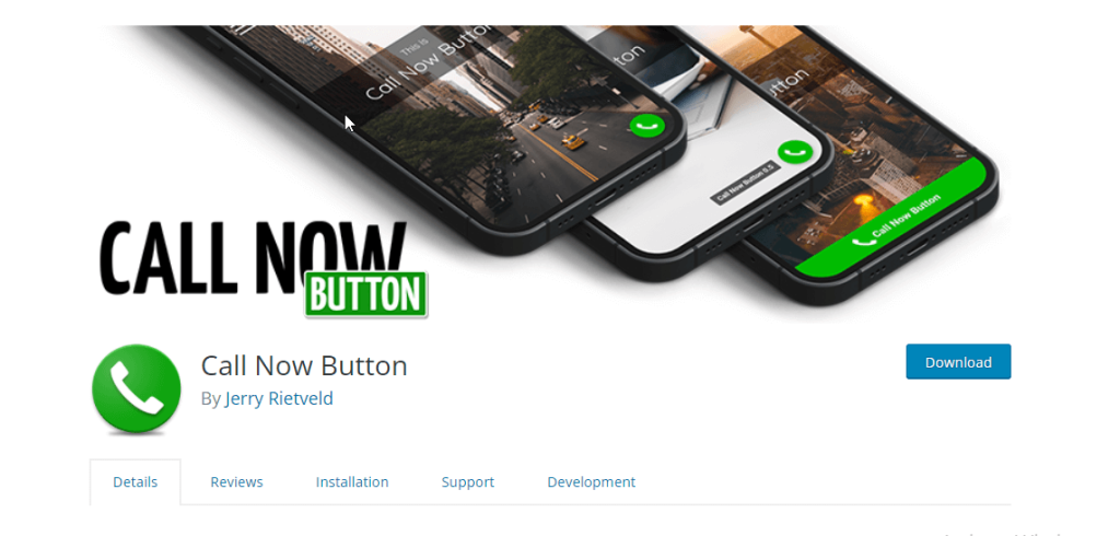call now button Best button plugin for WordPress