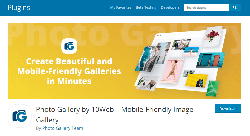 Photo Gallery by 10Web 