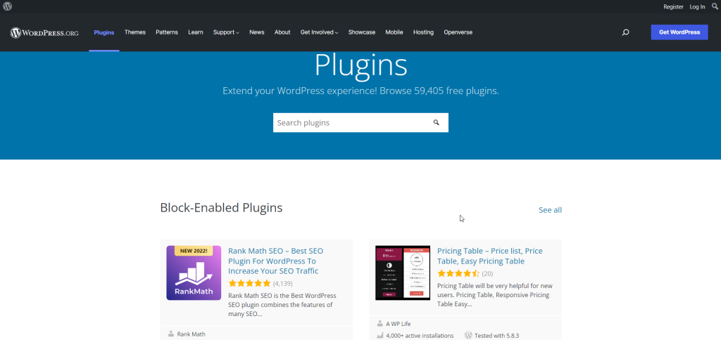 WordPress customizing plugins