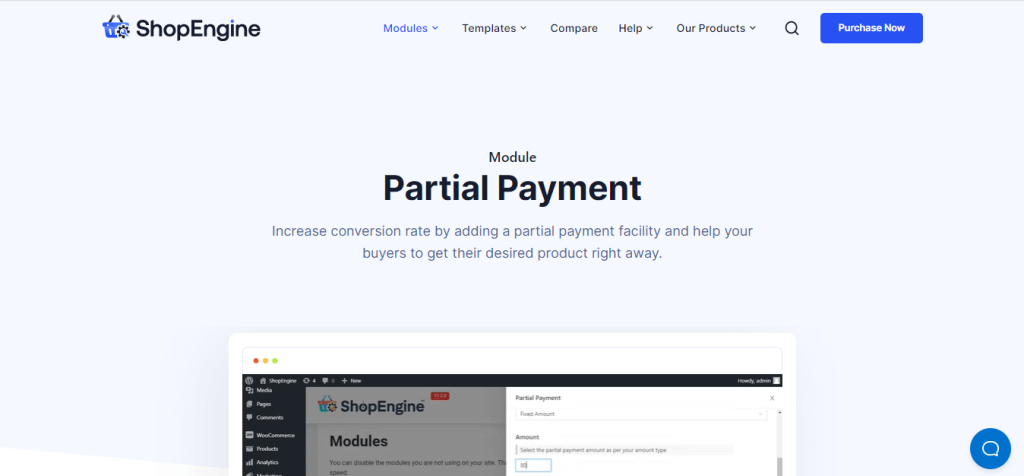 Best WooCommerce partial payment plugin