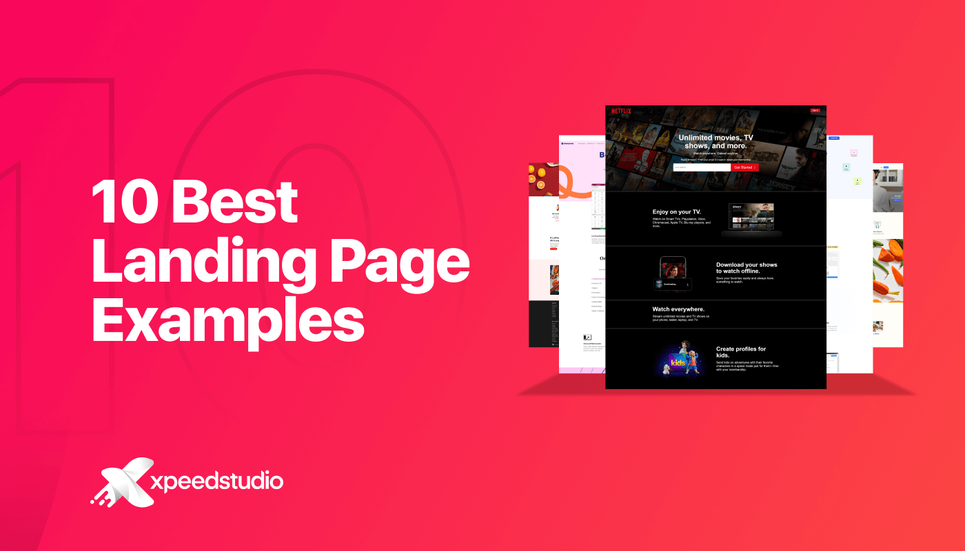 Best landing page examples for 2022