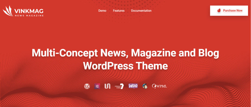 Vinkmag is one of the best WordPress themes for blogs