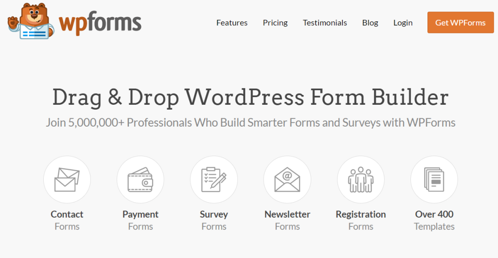 WP Forms WordPress Feedback Form Plugin