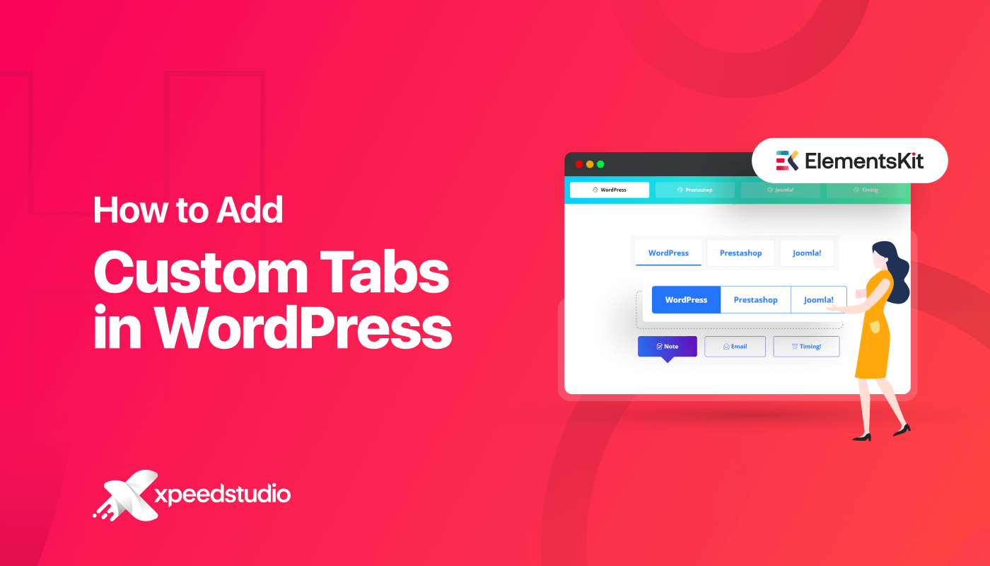 How to add post tab in WordPress using ElementsKit