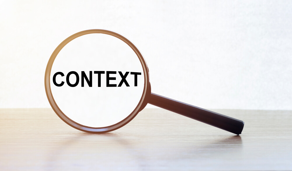 Focus on the context- UX design principles