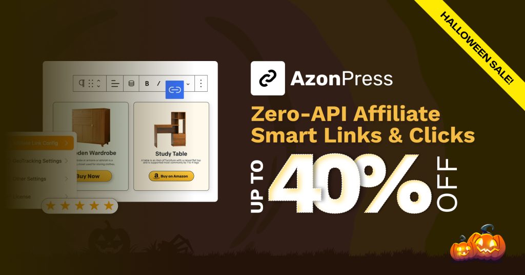 AzonPress Halloween Deal