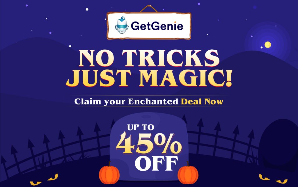 GetGenie halloween deal
