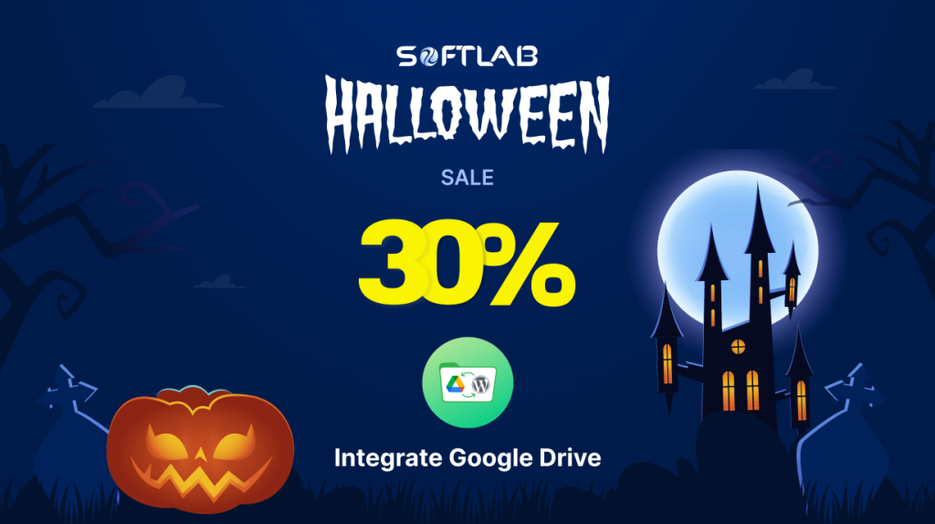 Integrate Google Drive halloween deals