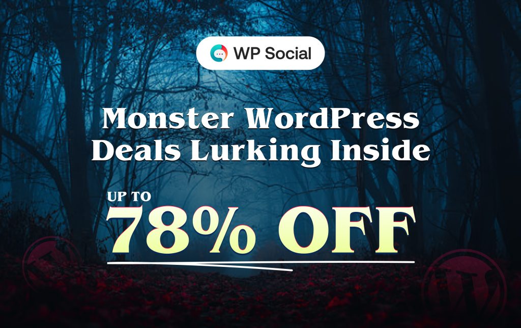  WP Social Halloween deal