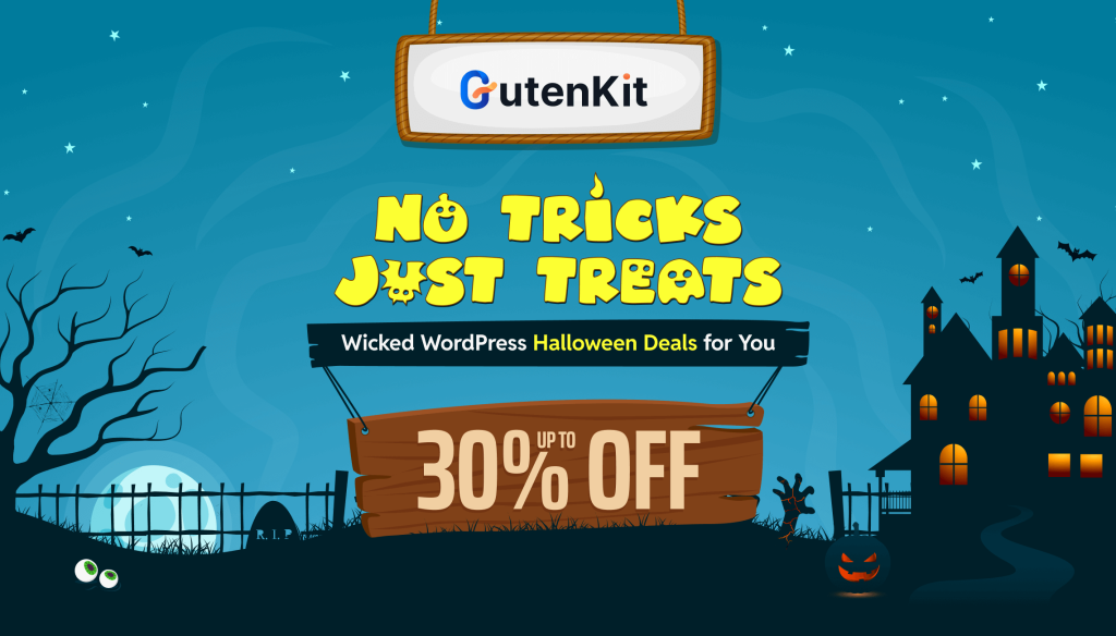 GutenKit Halloween deal