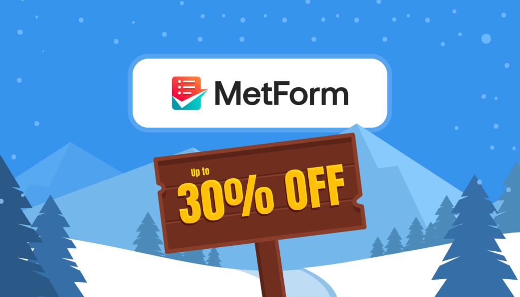 MetForm is your ultimate form builder for Elementor - Best Holiday Deals on WordPress - WordPress deals