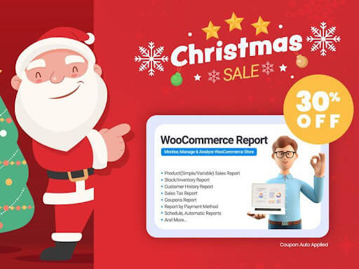 WooCommerce Report holiday deals