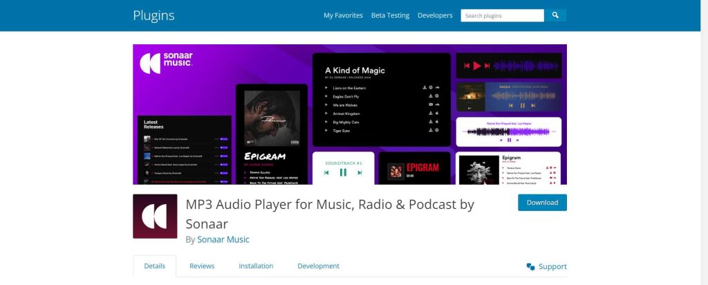 P3 Audio Player by Sonaar