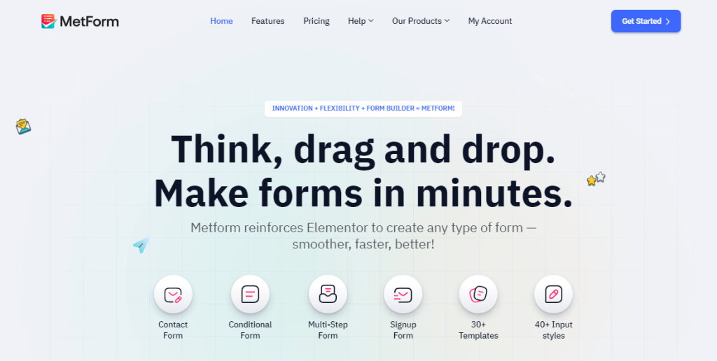 MetForm, an essential WordPress plugin for blogging