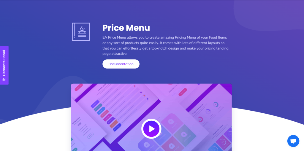 A well-featured WordPress price menu plugin