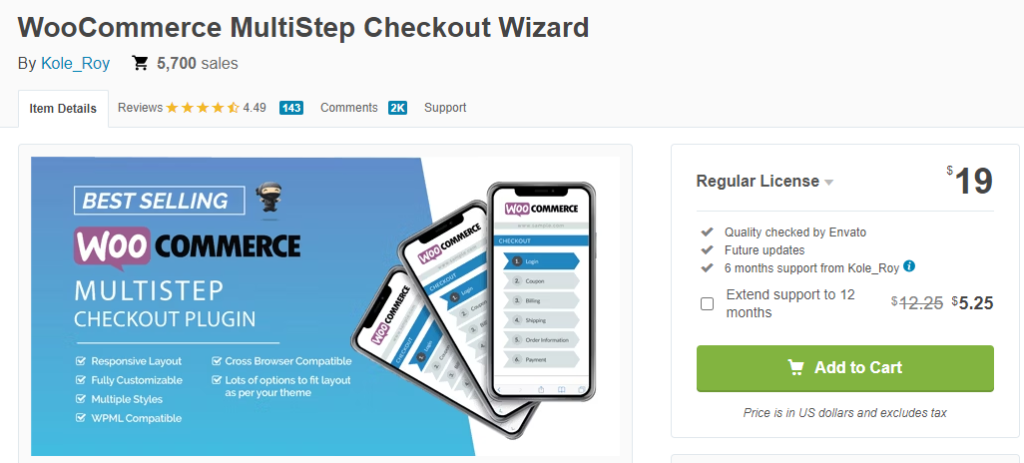 Kole-Roy-WooCommerce-Multistep-Checkout-Wizard-Plugin