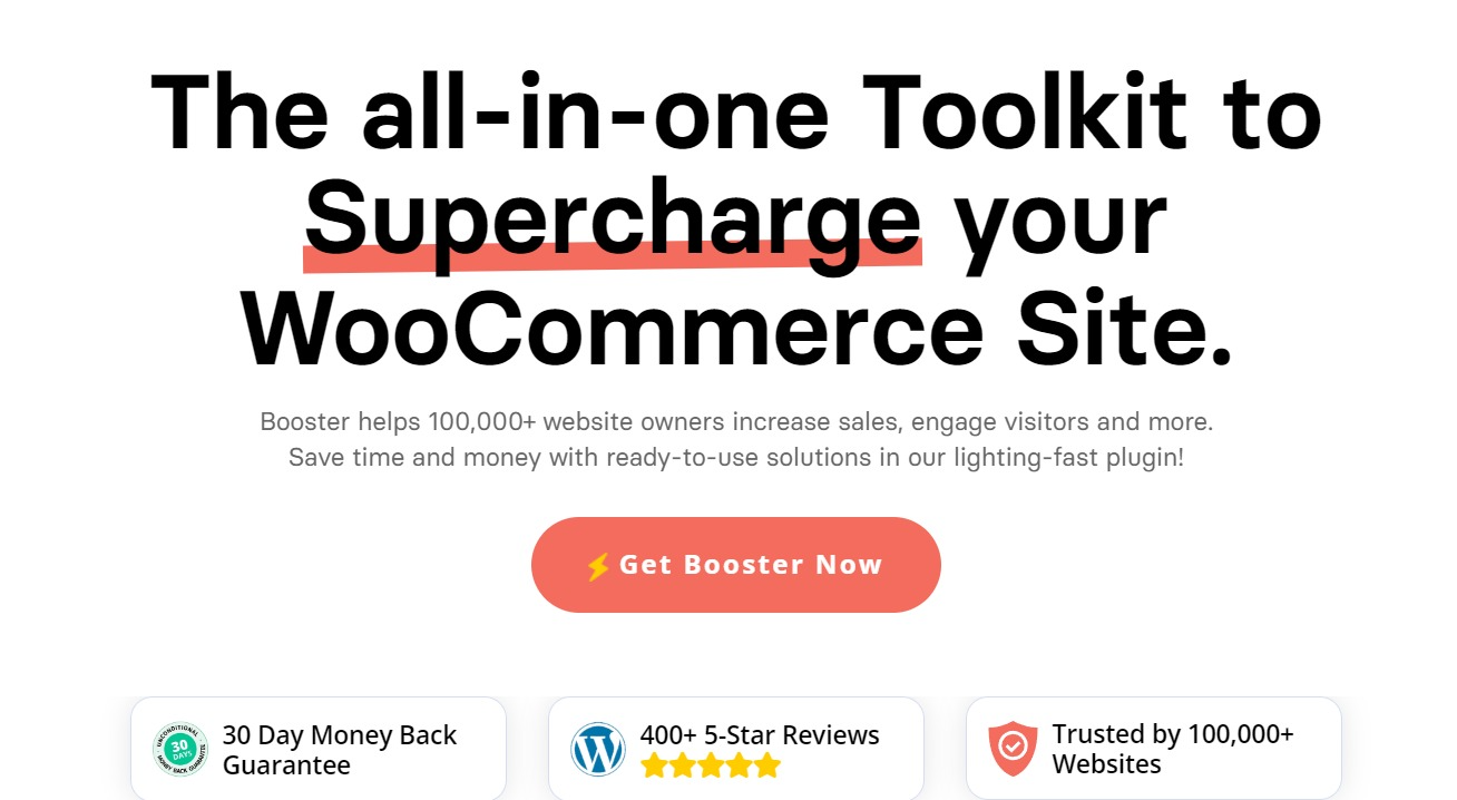 Booster For WooCommerce