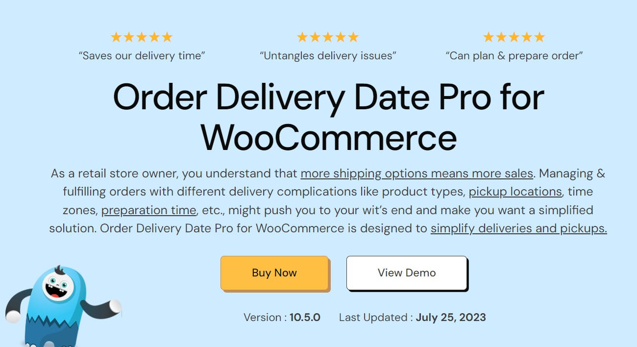 Order Delivery Date For WooCommerce