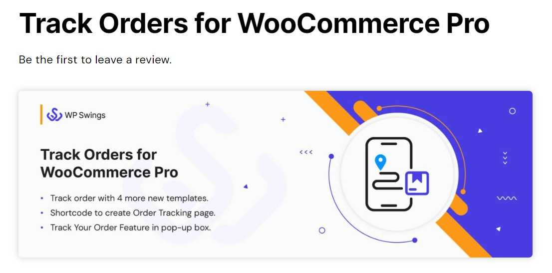 Track Orders For WooCommerce