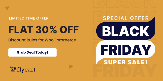 Discount Rules for WooCommerce BFCM deal