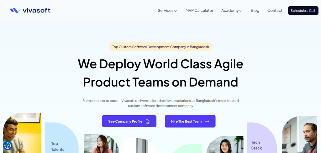 Vivasoft is among the leading software companies in Bangladesh