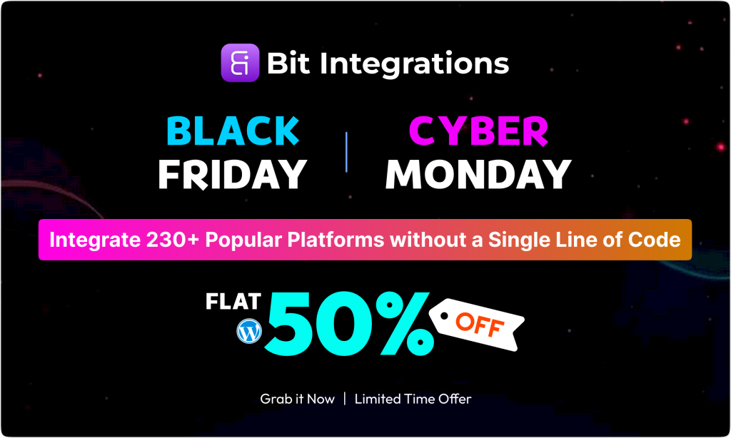 Bit Integrations Halloween deal