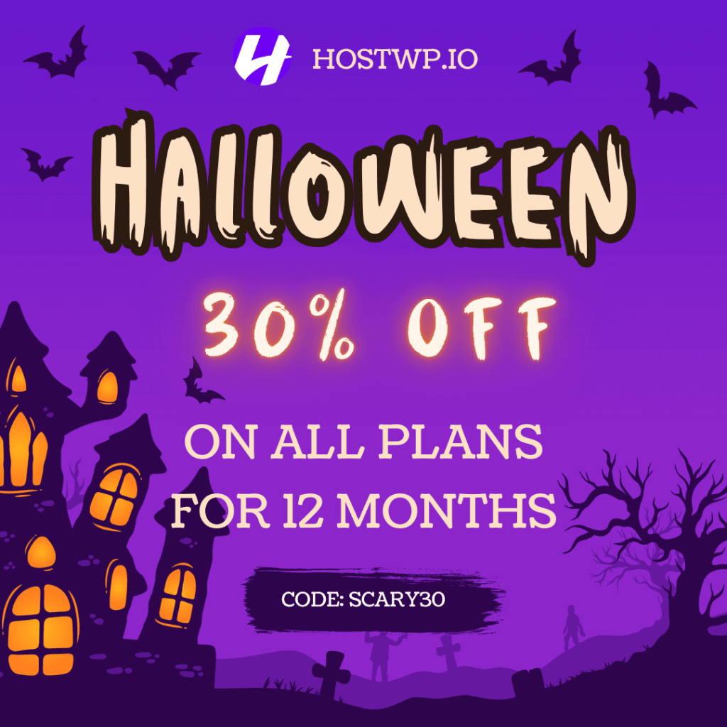 HostWP.io Halloween deal