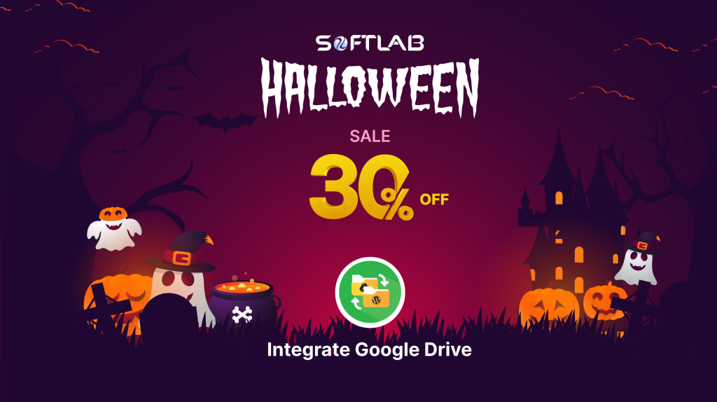 Integrate Google Drive Halloween deal