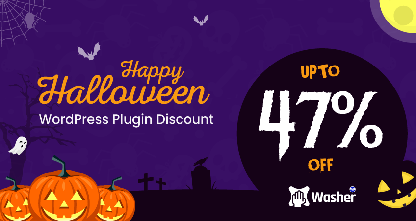 Washer Halloween deal