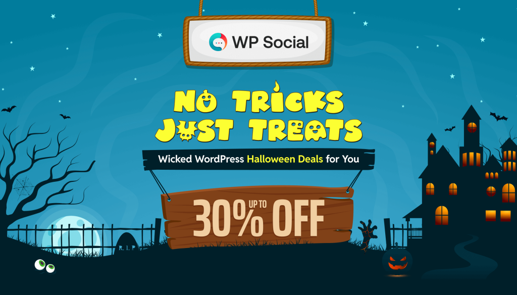  WP Social halloween deal