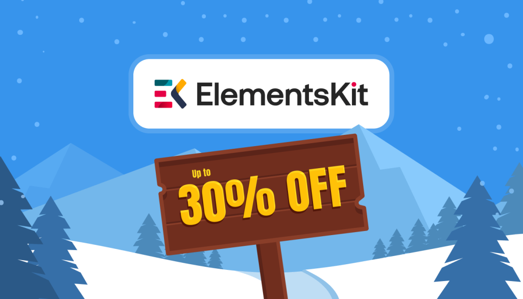 ElementsKit all-in-one addon for Elementor - Best Holiday Deals on WordPress - WordPress deals